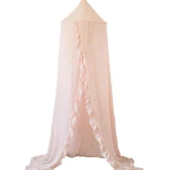 Ciel de lit vieux rose (260 cm)