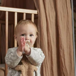 Ciel de lit vintage Biscuit (245 cm)