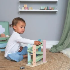 Circuit voiture en bois looping Teddy