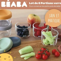 Coffret 6 portions verre 150 ml (Sunrise color mix)