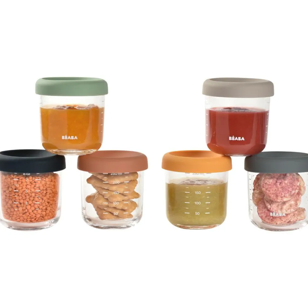 Coffret 6 portions verre sunrise color mix (250 ml)