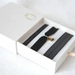Coffret bracelets Mon Petit Poids Noir (personnalisable)