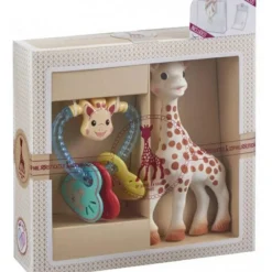 Coffret cadeau hochet coeur Sophie la Girafe Sophiesticated