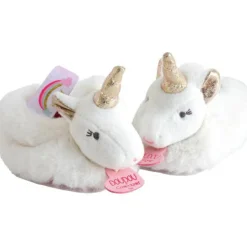 Coffret chaussons Coffret peluches Ma jolie licorne (0-6 mois)