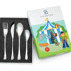 Coffret couverts Cirque personnalisable (4 pièces)