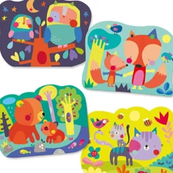 Coffret créatif Coloriages magiques Caché dans les bois