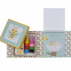 Coffret crayons de couleur et coloriages animaux