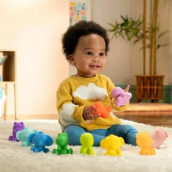 Coffret Cube et animaux (18 pièces)