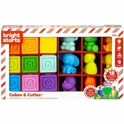 Coffret Cube et animaux (18 pièces)