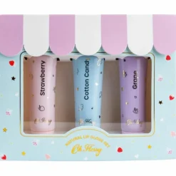 Coffret de 3 Lipgloss parfumés