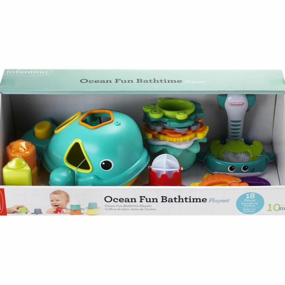 Coffret de bain Ocean Fun (17 pièces)