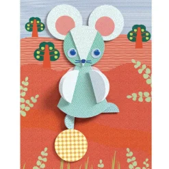 Coffret de collage et pliage Rond