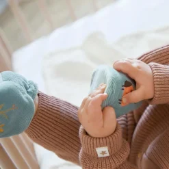 Coffret de naissance chaussons et bracelet sonore Souris