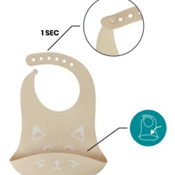 Coffret de repas Learn'Isy renard (4 pièces)