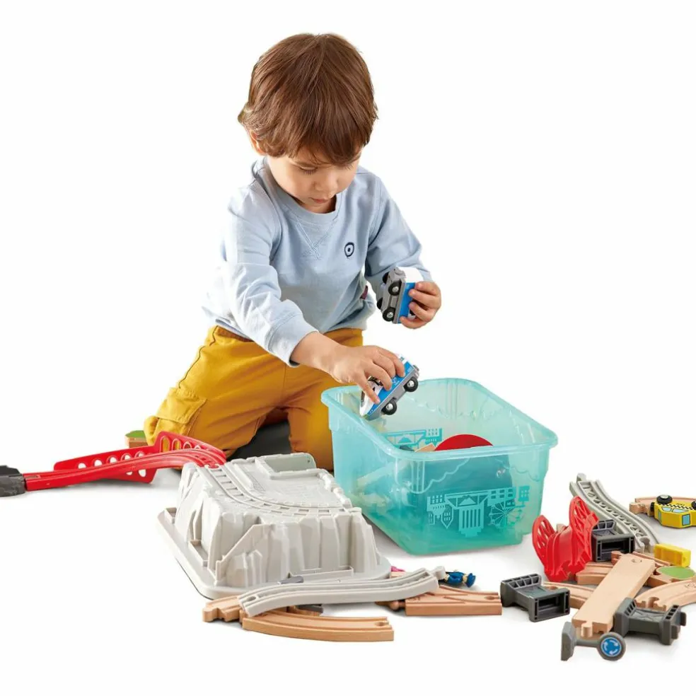 Coffret de train de la ville 2 en 1