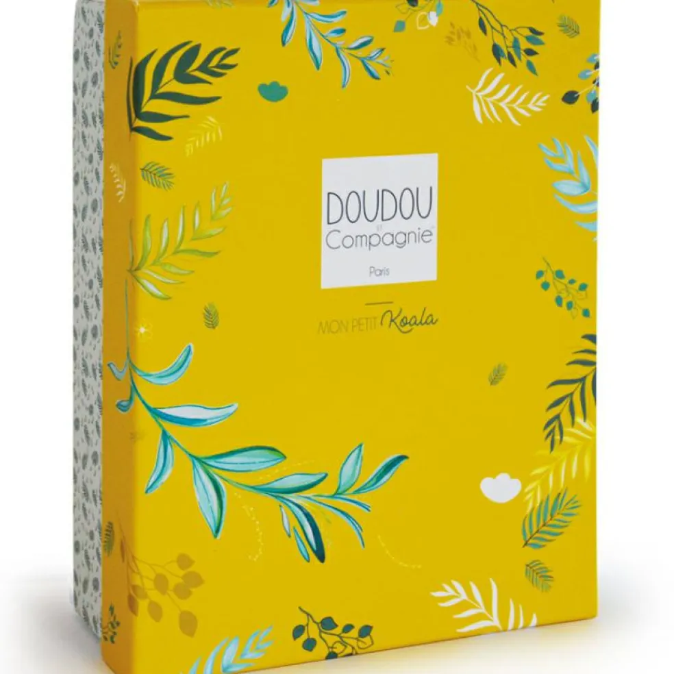 Coffret doudou attache sucette Yoca le koala (20 cm)