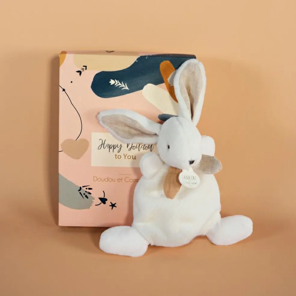 Coffret doudou Lapin Happy Wild