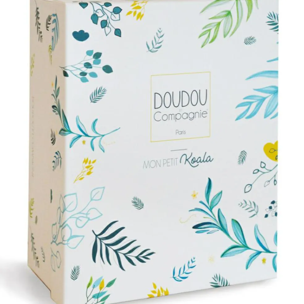 Coffret doudou plat Yoca le koala (25 cm)