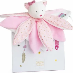 Coffret doudou pétales Chat Attrape-rêves