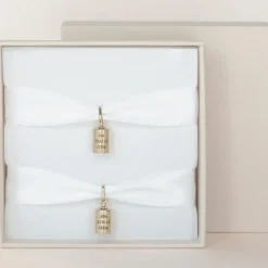 Coffret duo Pendentifs (plaqué or jaune)