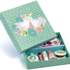 Coffret en bois Maquillage aux oiseaux