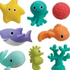Coffret jouets de bain Aquarium (8 pièces)