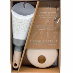 Coffret lampe nomade 5 en 1 Pléiades - Taupe cendré