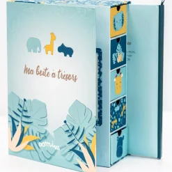 Coffret ma boîte à trésors et son journal de naissance Zanimo