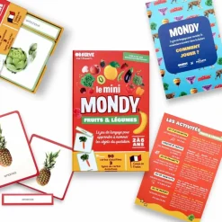 Coffret Mini Mondy (jeu de langage autour des fruits et légumes)