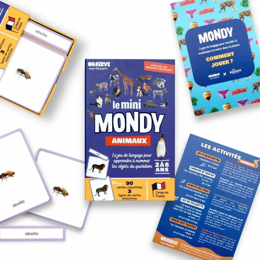 Coffret Mini Mondy (jeu de langage autour des animaux)