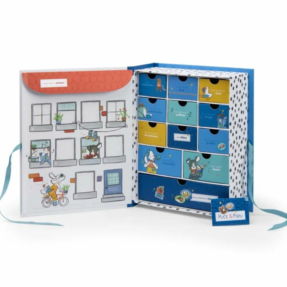 Coffret naissance Puce et Pilou