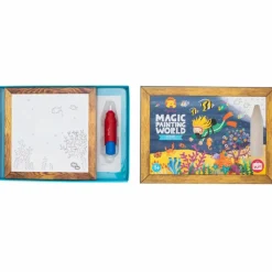 Coffret peinture magique à l'eau océan