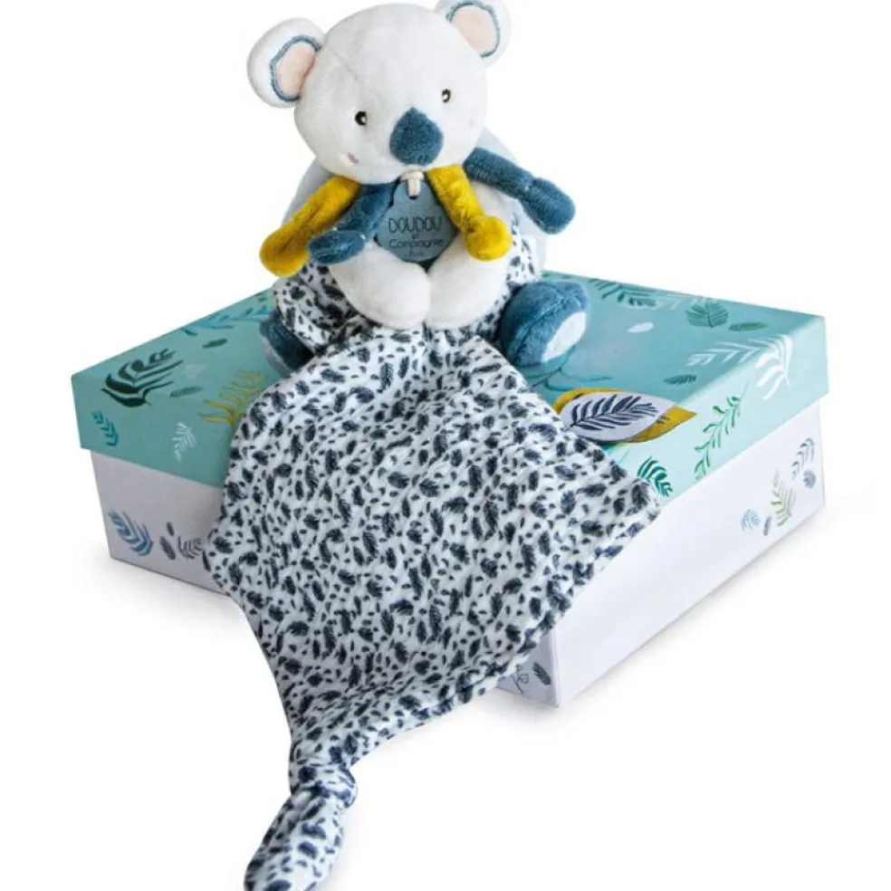 Coffret peluche avec doudou Yoca le koala (15 cm)