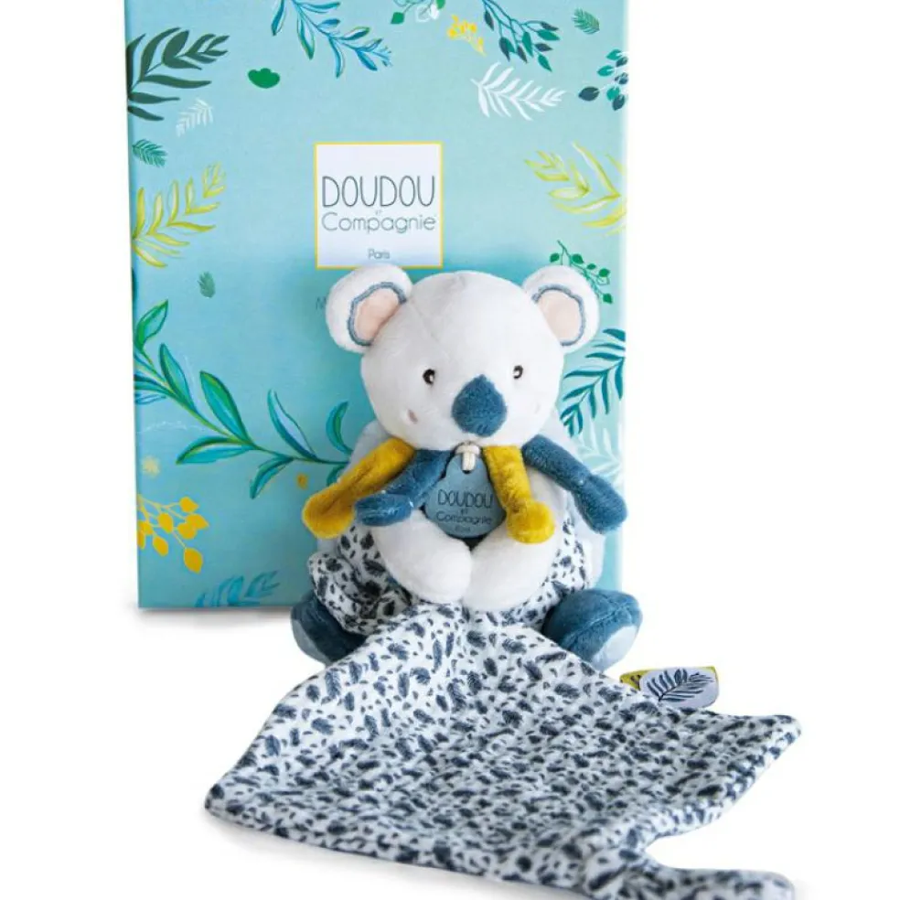 Coffret peluche avec doudou Yoca le koala (15 cm)