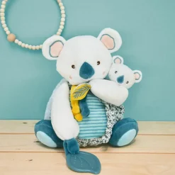 Coffret peluche d'activités Yoca le koala et son bébé (20 cm)