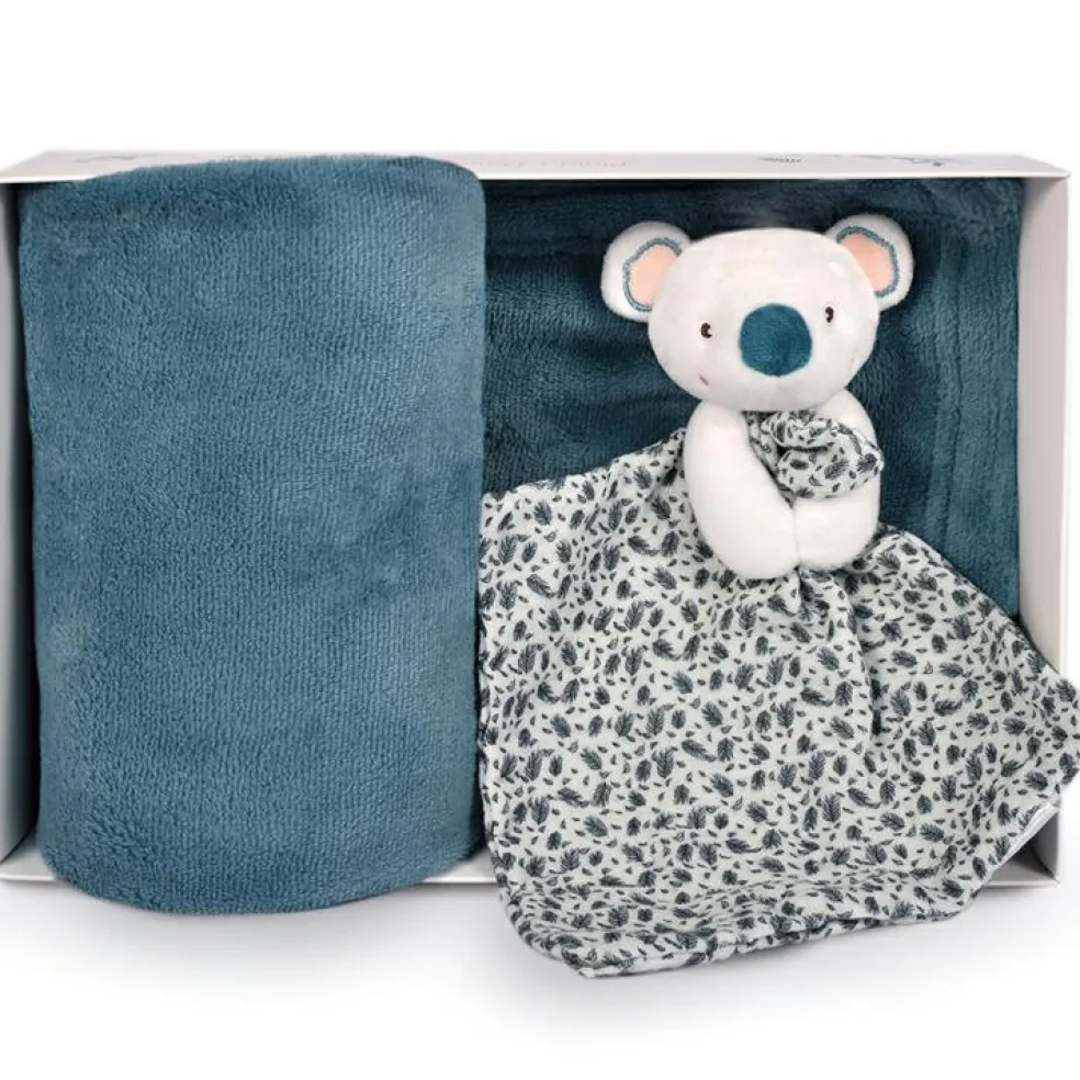 Coffret plaid et doudou Yoca le koala