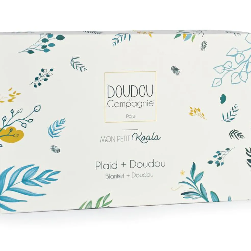 Coffret plaid et doudou Yoca le koala