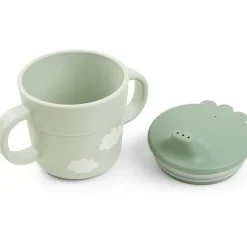 Coffret premier repas Happy clouds Vert (3 pièces)