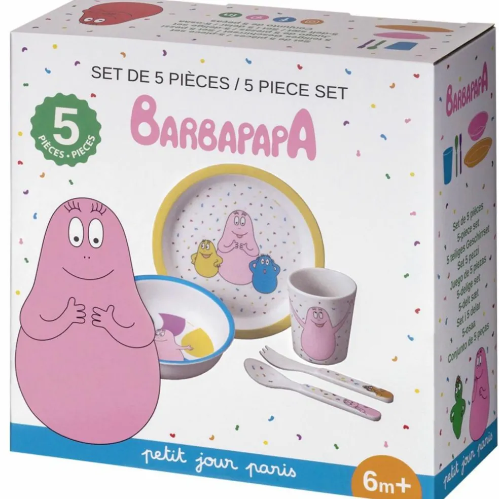 Coffret repas Barbapapa (5 pièces)