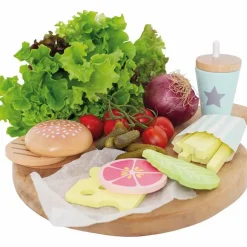 Coffret repas burger bois