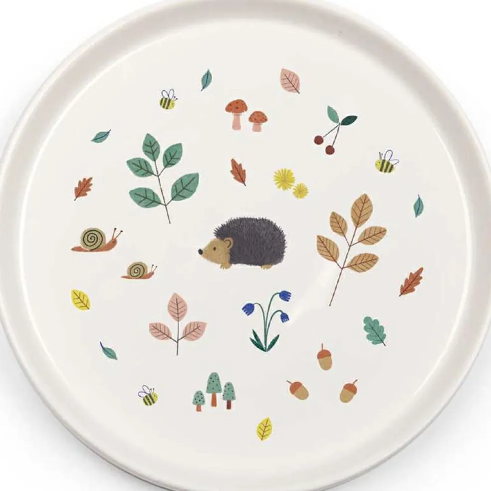 Coffret repas en porcelaine Pomme des Bois (3 pièces)