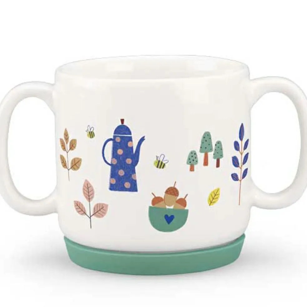 Coffret repas en porcelaine Pomme des Bois (3 pièces)