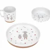 Coffret repas en porcelaine Tiny Farmer mouton et oie