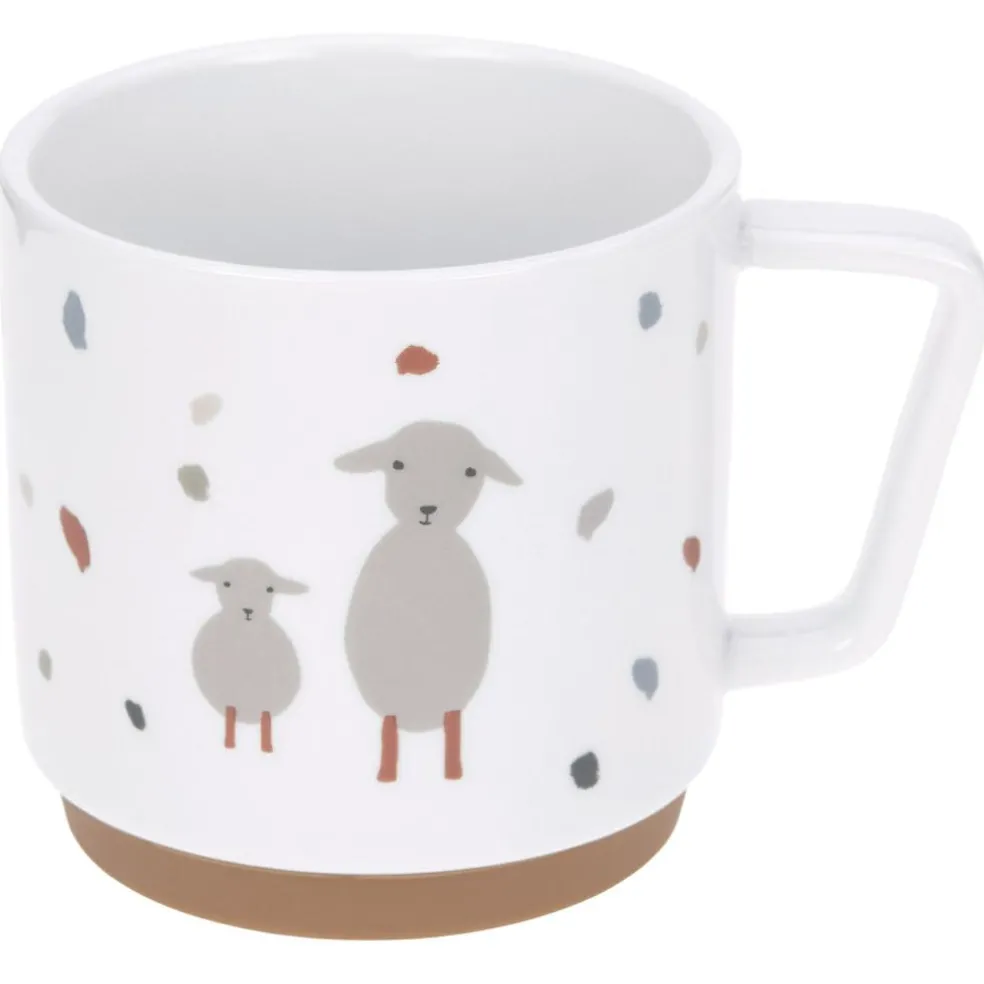 Coffret repas en porcelaine Tiny Farmer mouton et oie