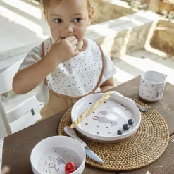 Coffret repas en porcelaine Tiny Farmer mouton et oie