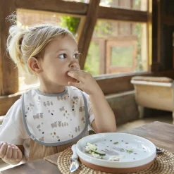 Coffret repas en porcelaine Tiny Farmer mouton et oie