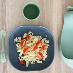 Coffret repas en silicone Minéral (4 pièces)