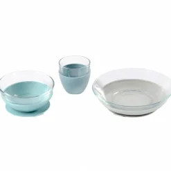 Coffret repas en verre Duralex Jungle (3 pièces)