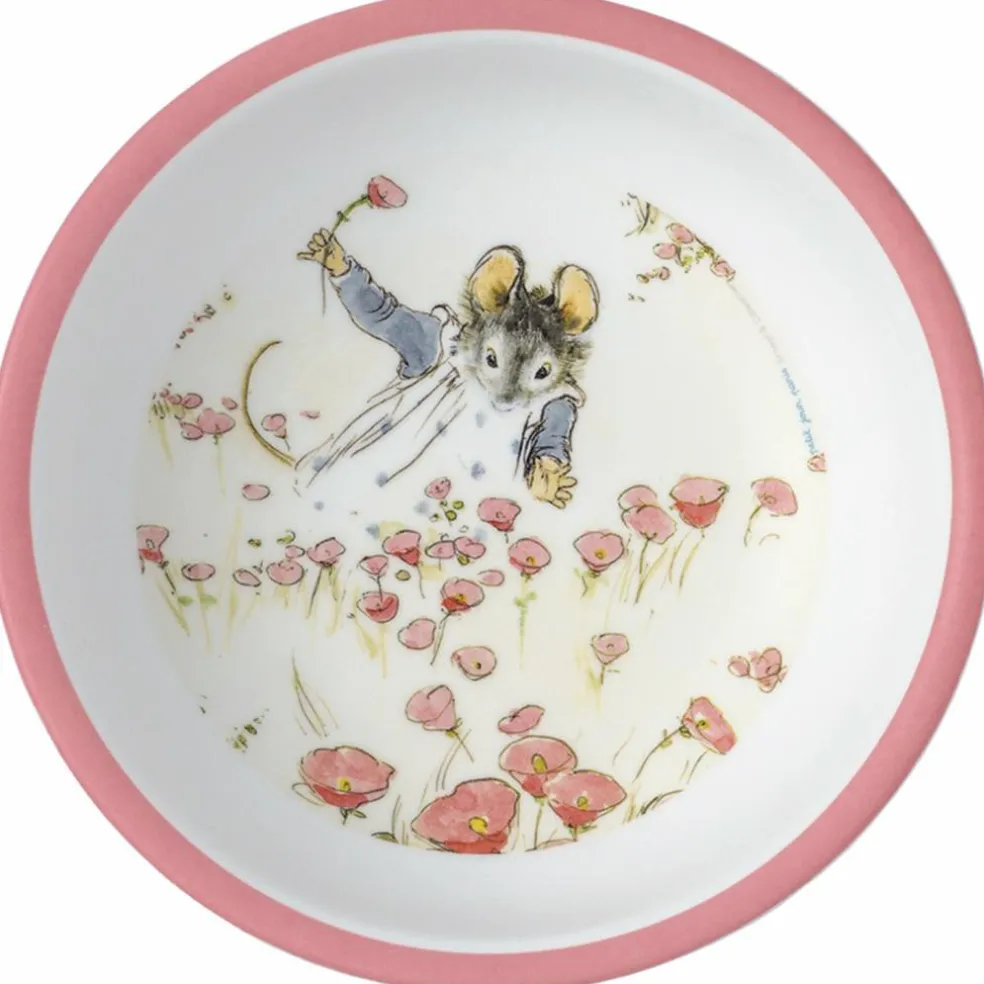 Coffret repas Ernest et Célestine rose (5 pièces)