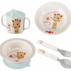 Coffret repas Kiwi de Sophie la girafe (5 pièces)